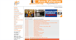 Desktop Screenshot of anna-katharina.de
