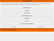Tablet Screenshot of anna-katharina.de